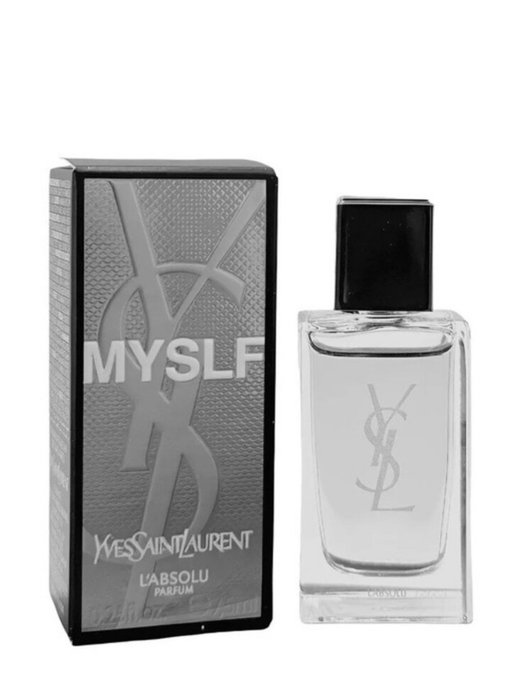 Yves Saint Laurent MYSLF L'Absolu Parfum - Silver & Black Box 0.25oz Fragrance